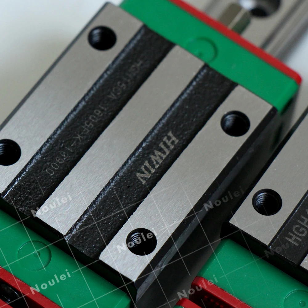 CNC HGH15 HIWIN 15 мм 2 шт. линейные направляющие HGR15 и 4 HGH15CA каретки скользящие блоки 300 350