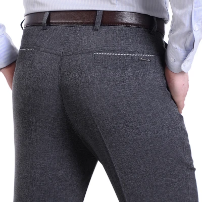 

2017 Summer Wedding Men Suit Pants Fashion Slim Fit Casual Brand Business Blazer Straight Dress pants slimming Trousers