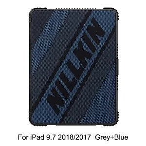 Чехол-подставка Nillkin из искусственной кожи для iPad Air /Pro 10,5 /Mini /Mini 4/9. 7/Pro 11/Pro 12,9 - Цвет: 9.7 2018(2017) blue