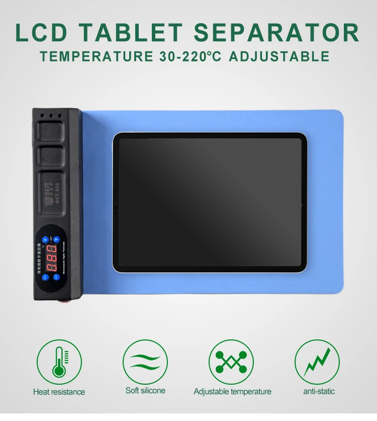 CPB LCD Screen Separator LCD Heating Separation Tool Machine Heating Platform for iPhone Samsung iPad LCD Disassembly Repair Set