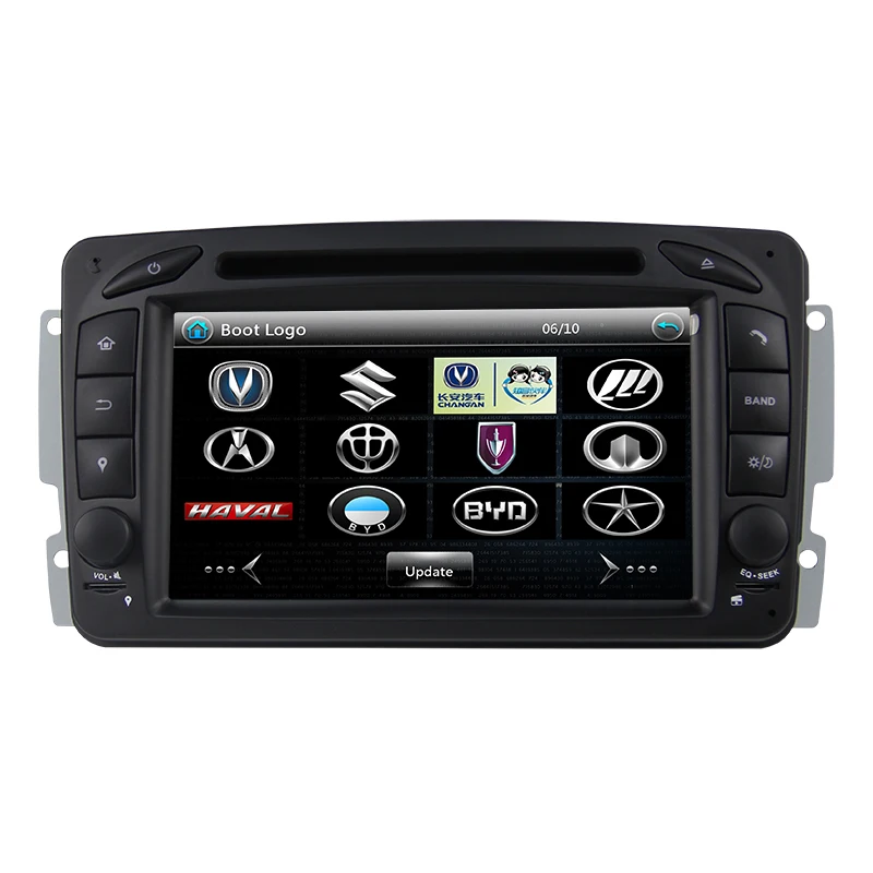 2din 7 дюймов машинный DVD проигрыватель для Mercedes Benz W209 W203 W168 м мл W463 виано W639 Вито Vaneo 3g gps Navi BT FM радио USB SD карта