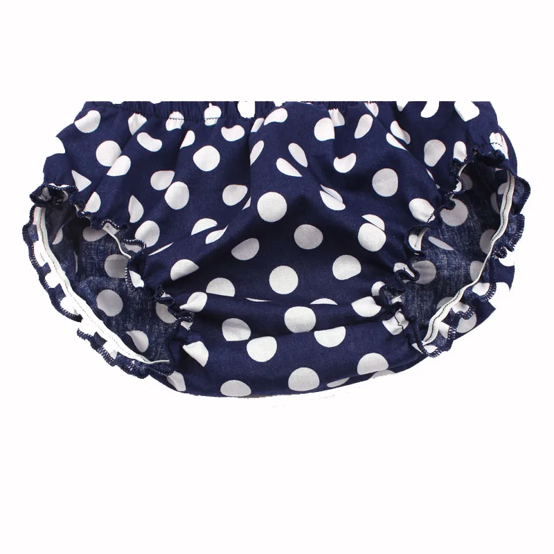 Summer Dotted Baby Infant Cotton Ruffle Bloomers Newborn Boy Girl PP Shorts Pants Diaper Cover Baby Underwear (3)