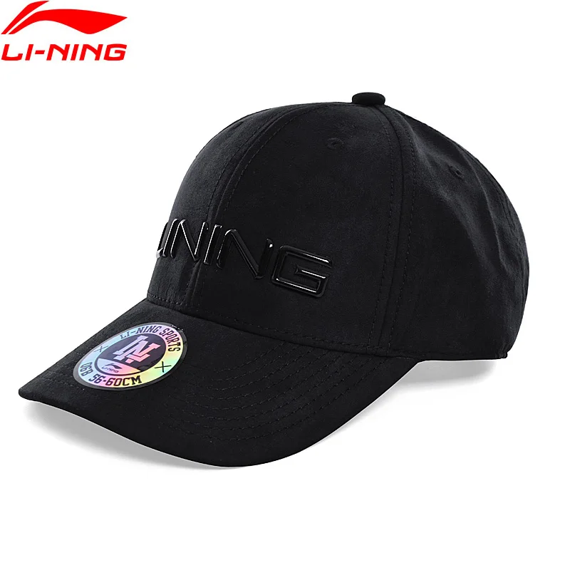 

Li-Ning Men Sports Baseball Hats 100% Polyester 56-60 CM LiNing Sport Caps AMYN135 PMQ087