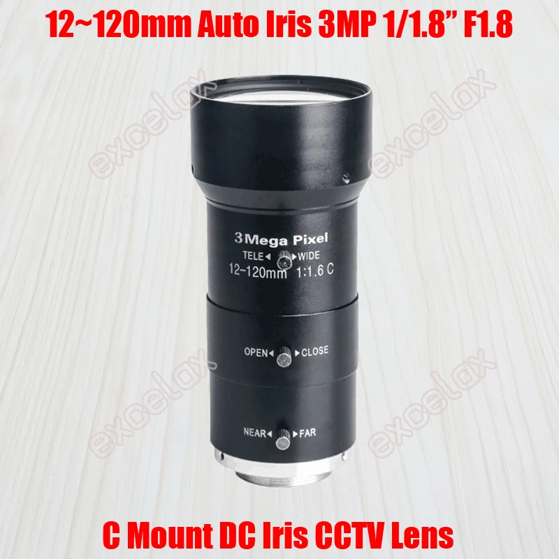 12-120mm 3MP 1-1.8 Auto Iris C lens_CW_2019