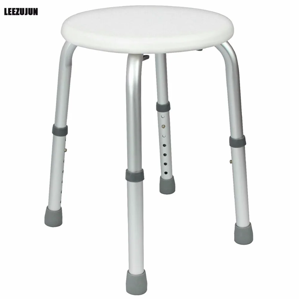 Shower Stool Adjustable Bath Tub Seat for Bathroom Safety & Shaving