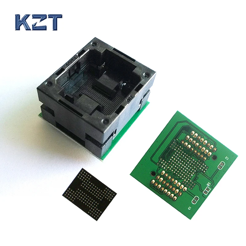 BGA132 BGA152 to DIP48 Adapter IC Test Socket BGA88 BGA136 Burn in Socket Programmer Socket Open Top Structure Test Seat ic burn lqfp80 seat adapter v850es kf1 80gc test