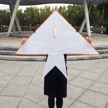 Красочные воздушных змеев складные пляжные кайт Для детей Спорт забавные игрушки, картины DIY змея