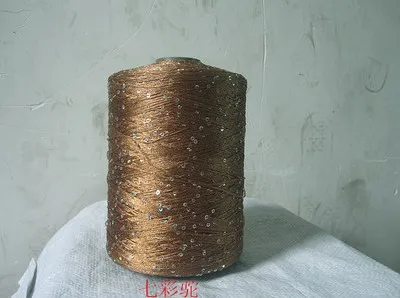 Новое поступление популярная пряжа с пайетками 250 г модные нитки для ручного вязания Иглы бисер пряжа нить для вязания D697 - Цвет: Number 3