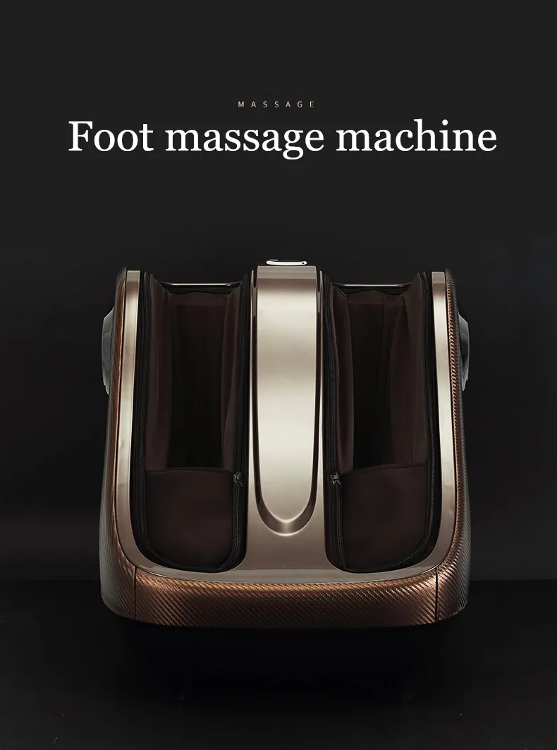 Электрический массажер для ног, голень, компрессионная машина для массажа ног шиацу, разминающий роликовый массаж ног с подогревом
