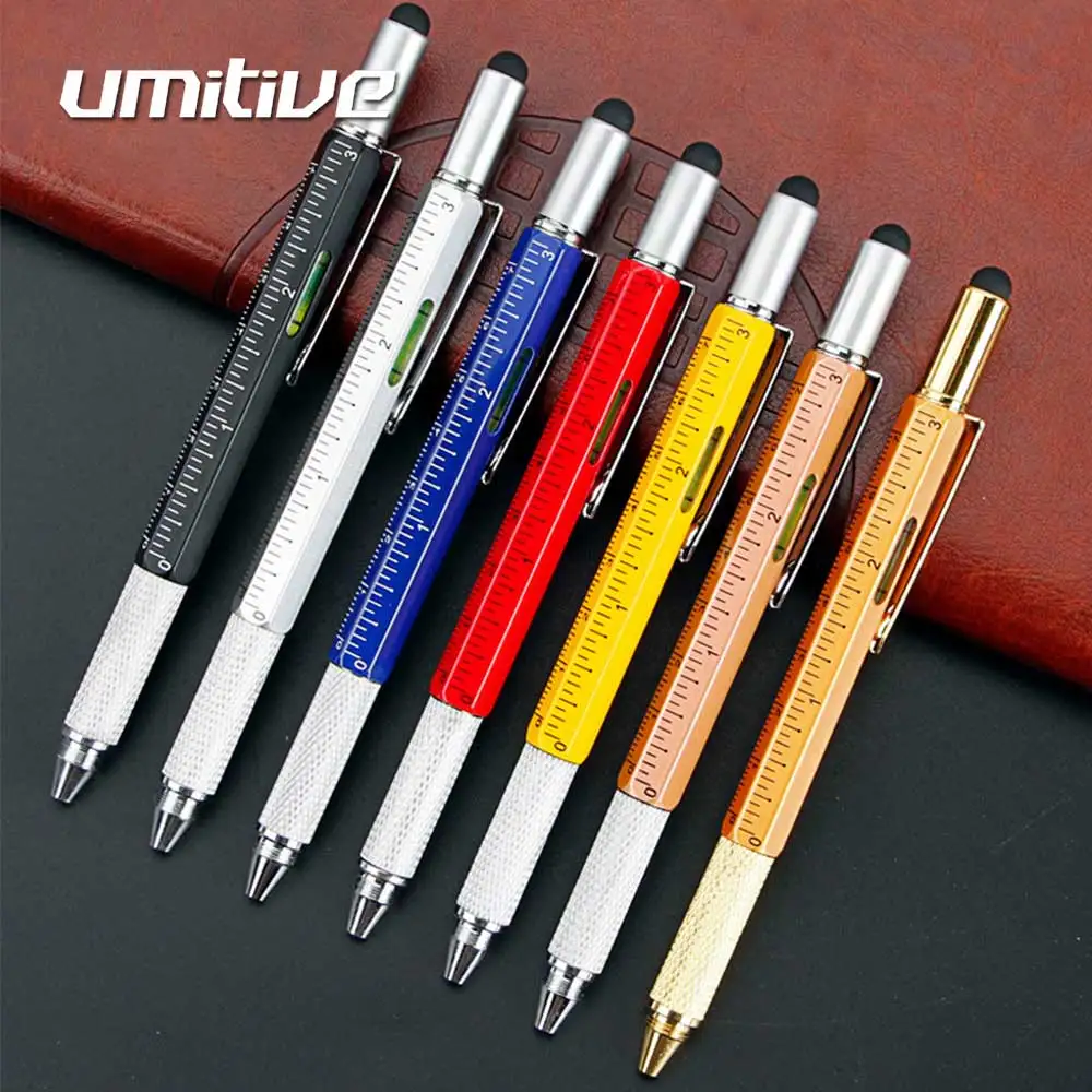 

Umitive 1pcs Multifunctional Creative Stationery Screwdriver Ruler Ballpoint Pen Gift Tool School Office Supplies Random Color