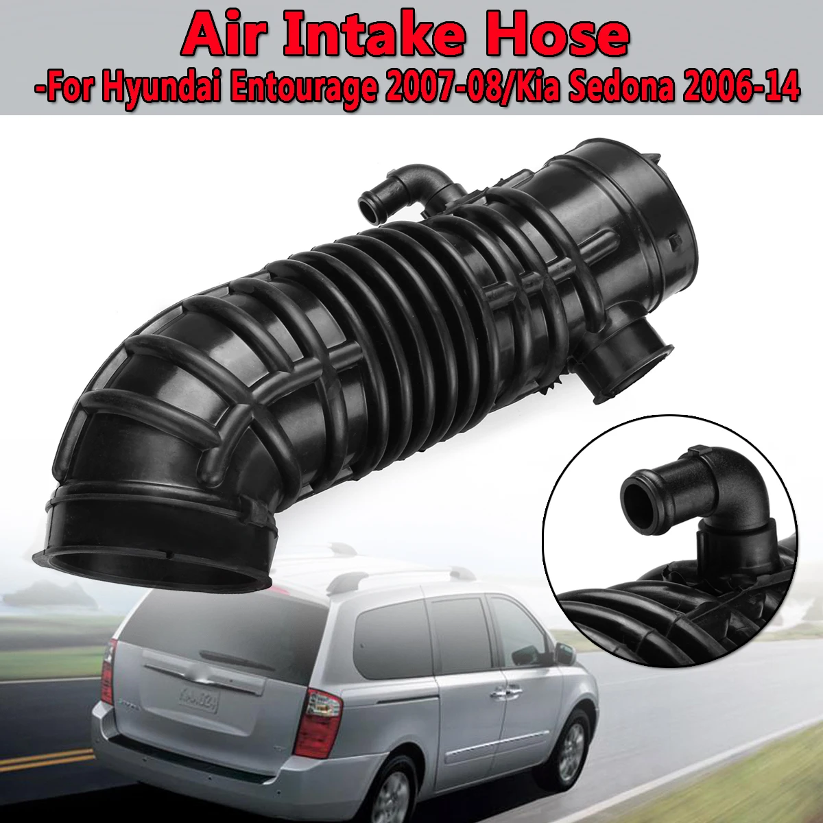 Engine Cooling Fan Module For Hyundai Entourage 2007-2008 & Kia Sedona 2006-2014 – Replacement 253854D900