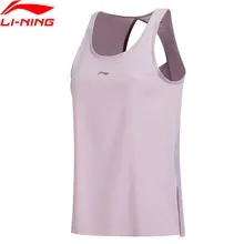 Li-Ning/женские штаны для бега, майка, Стандартная посадка, 89% полиэстер, 11% спандекс, дышащая Удобная подкладка, спортивный жилет AVSN066 CJAS18