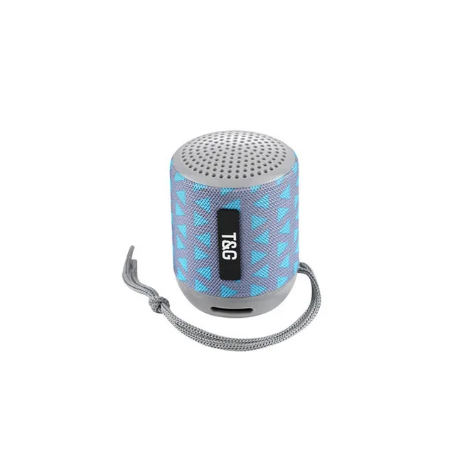 Gray and green Беспроводная bluetooth Колонка Водонепроницаемая портативная музыкальная Колонка стерео Бас Сабвуфер pc boombox mi ni sound box радио mi для xio mi - Цвет: Gray and green