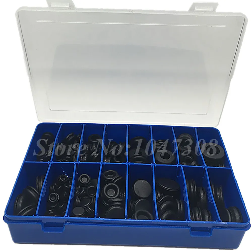 Rubber Grommet Firewall Hole Plug Set Electrical Wire Gasket Assortment Kit