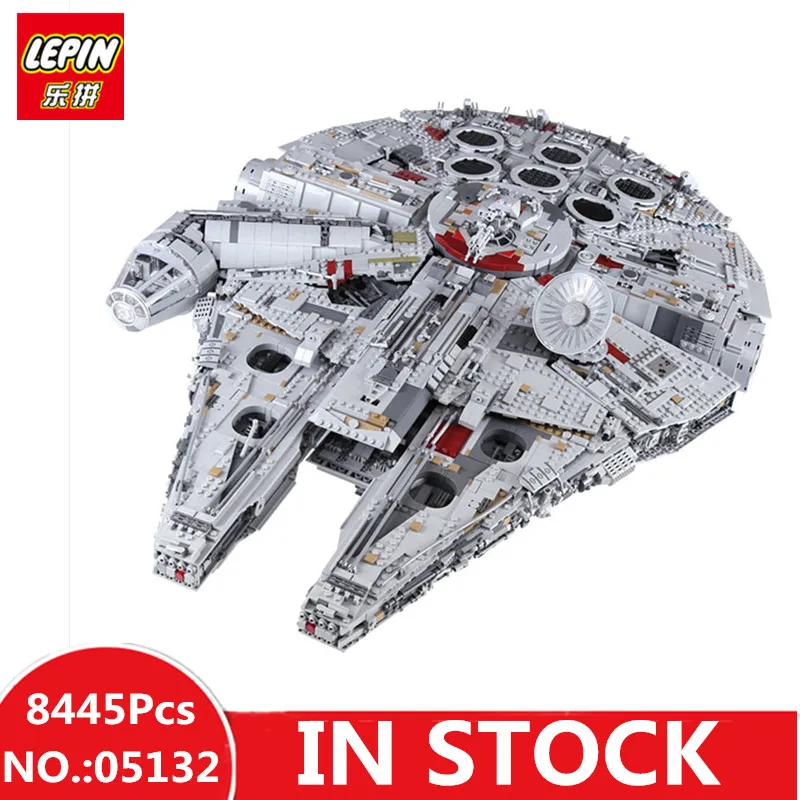 

IN STOCK H&HXY 05132 8445Pcs Star Ultimate Collector's wars Model Destroyer Building Bricks Children Christmas Toys 75192