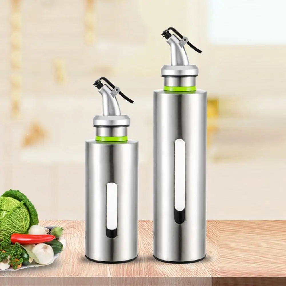 

Home Kitchen Leak-Proof Oil Sauce Vinegar Storage Container Dispenser Bottle Set