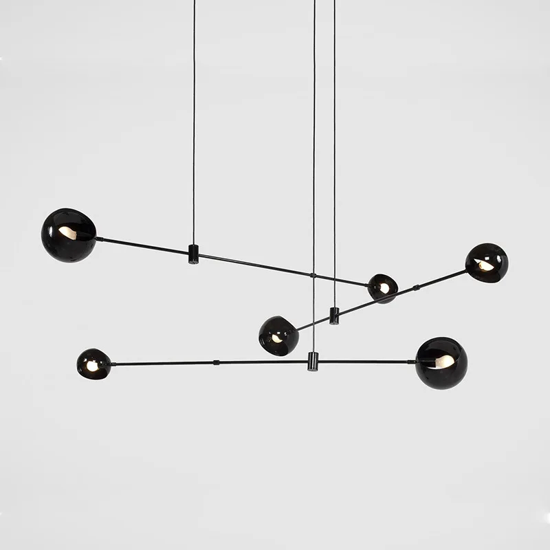 

Modern Loft LED Chandeliers Minimalist Art Design Parlor Restaurant Bedroom Hanglamp Nordic Suspension Pendant Lamp Fixture