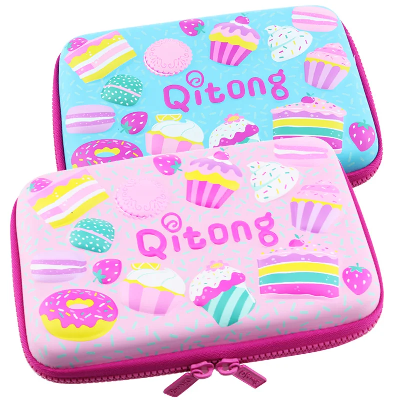 

Large Capacity Pencil Case Cake Pen Pouch Bag For Girls Cute School Pencil Box Stationery Supplies Pencil-case Kawaii