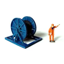 DIY 1: 87 Модель поезда хо масштаб архитектурная сцена песок стол железнодорожная сцена аксессуары промышленный ленточный кабель