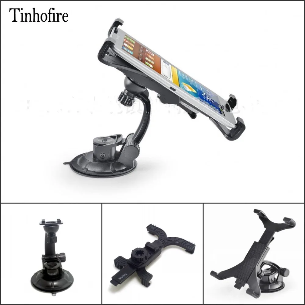 Tinhofire Cradle Bracket Clip Adjustable holder Car Holder TC for Ipad
