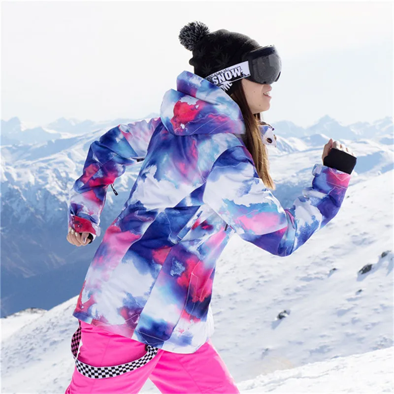 SAENSHING, зимняя Лыжная куртка для женщин, для сноуборда, теплая, водонепроницаемая, для снега, куртки для женщин, для улицы, для катания на лыжах, одежда Ropas