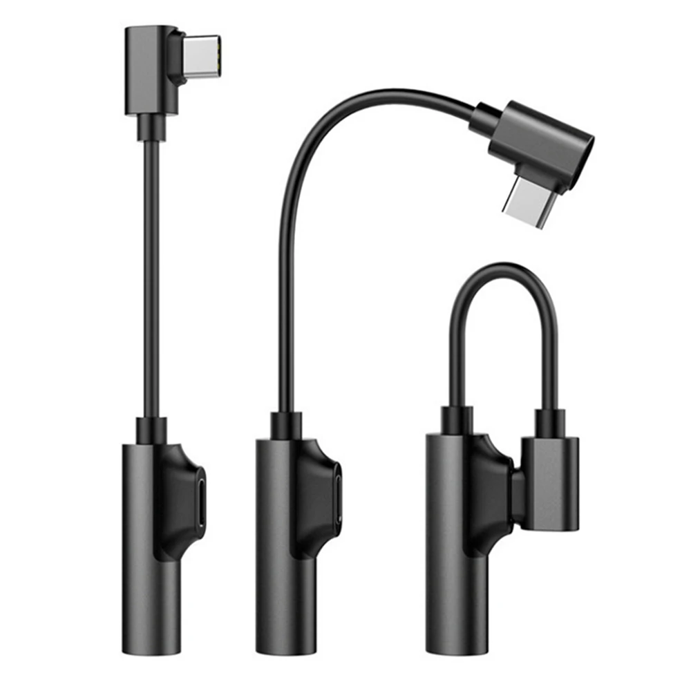 

2 in 1 USB Type C to 3.5mm AUX Adapter For Xiaomi Mi6 Samsung S10 Headphone Jack Audio Charger Converter For Huawei P20 Pro