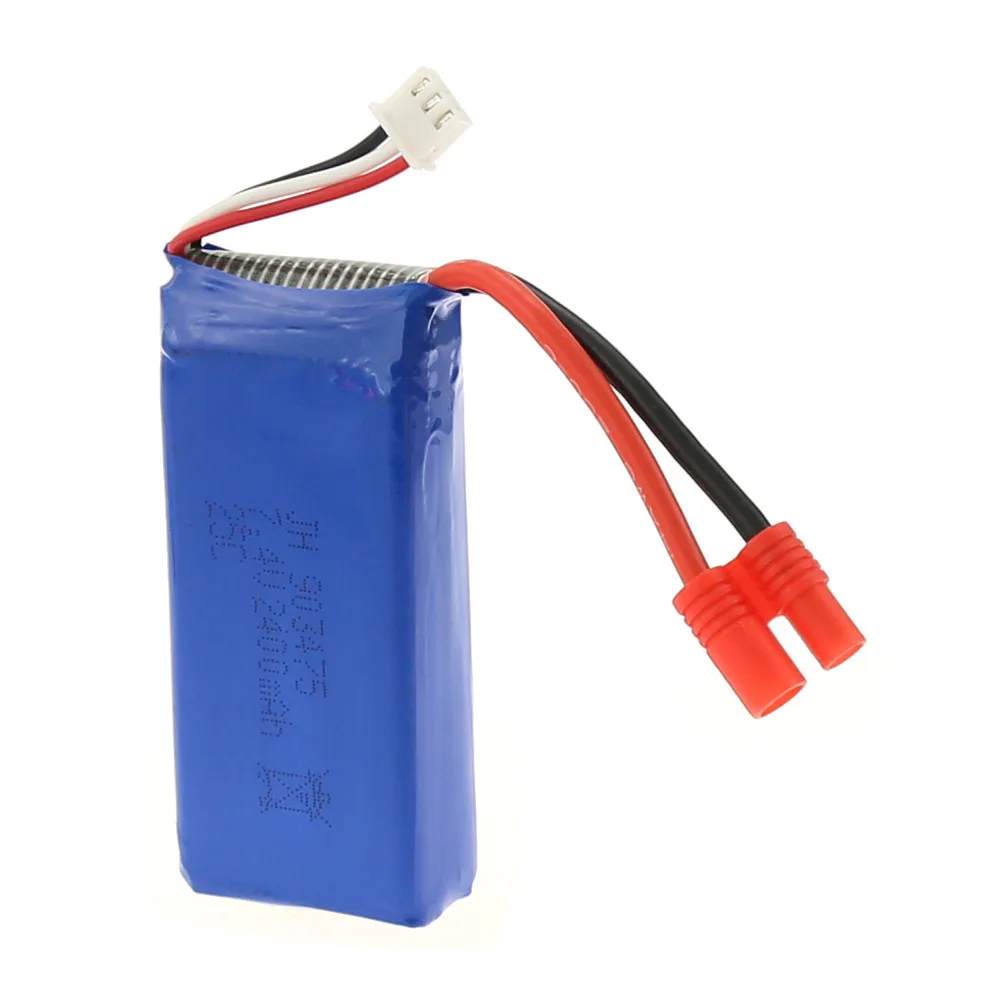 

1 pcs a lot 7.4V 2400mAh Round Plug Lipo Battery for Syma X8 X8G RC Quadcopter Drone