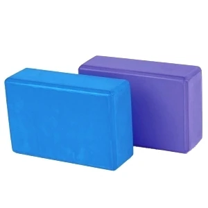 

Blue Purple EVA yoga brick yoga mat yoga balance exercises aid kit