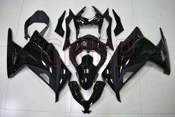 

Bodywork Zx300r 2013 - 2015 Matter Black Plastic Fairings EX 300 Ninja 13 14 Full Body Kits EX300 14 15 no paint