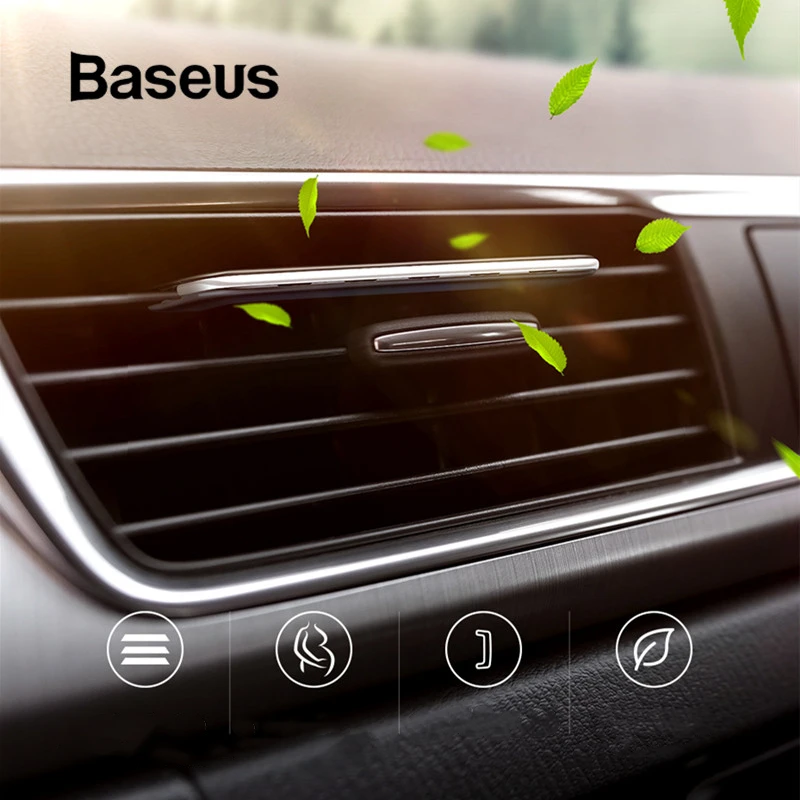 

Baseus Marine Car Air Freshener for Auto Car Air Vent Perfume Air Conditioner Clip Diffuser Aromatherapy Solid Perfume
