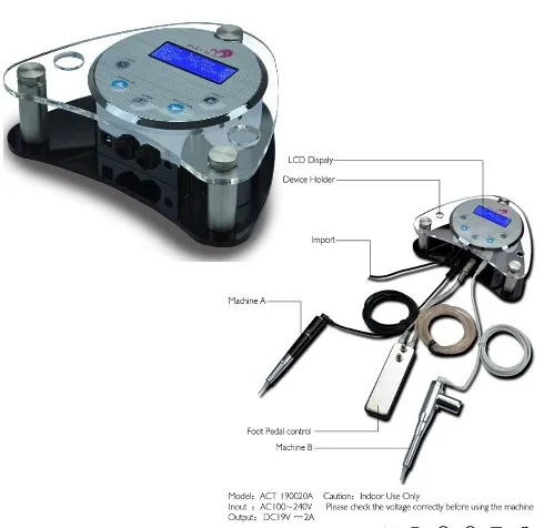 

New Arrival Tattoo Power Supply Newest LCD Tattoo Power Supply Top Quality Supplies For Tattoo Free Shipping