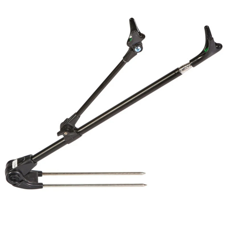 

New Fishing Rod Bracket Adjustable Ground Fishing Rod Frame Fishing Tool Hand Rod Bracket