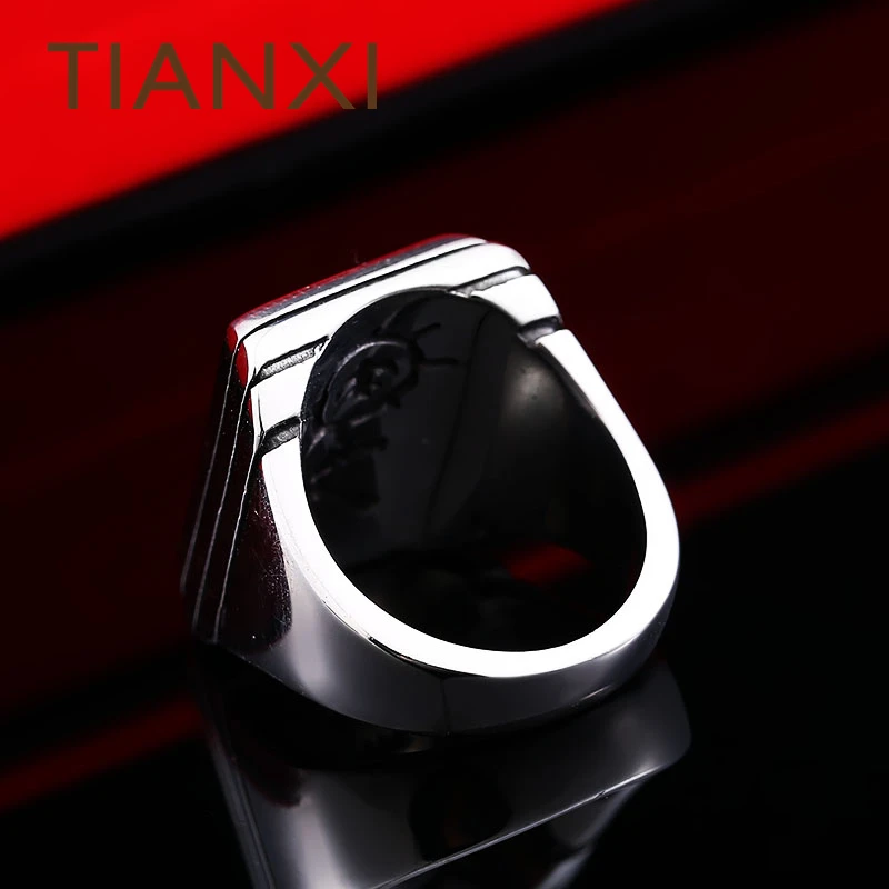 Tianxi Vintage человека Lightning из нержавеющей стали не увядает коллекция титана Мальчика