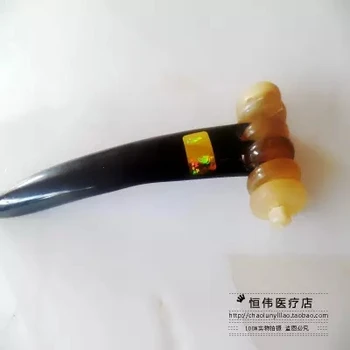 

Natural buffalo horn massage acupuncture stick Beauty thin face free shipping