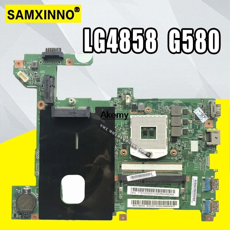 LG4858 لينوفو G580 LG4858 اللوحة المحمول LG4858 UMA MB 12206-1 اللوحة اختبار GM اللوحة الأصلية