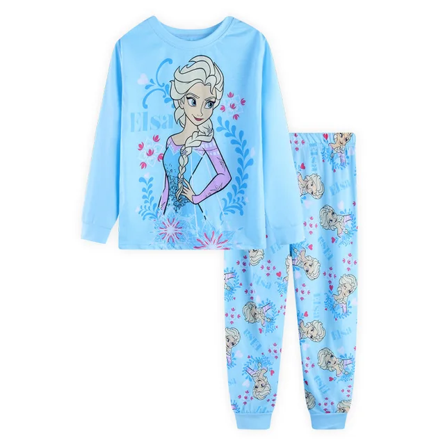 reguleren belofte transactie Frozen 2 Girls Pajamas Kids Princess Anna Elsa Sleepwear Children Cartoon  Clothing Set Baby Long Sleeve Pijamas Cotton Pyjama - Pajama Sets -  AliExpress