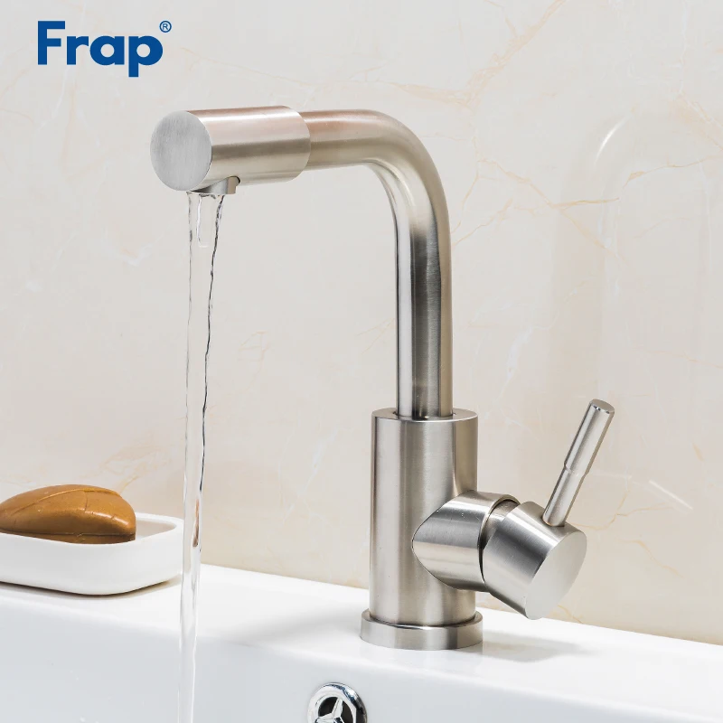 FRAP Смесители Для Раковины из нержавеющей стали кран для раковины tapware кран для воды смеситель для раковины ванной комнаты смесительный