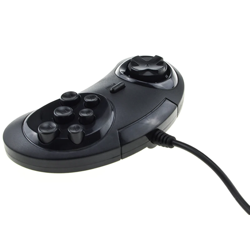 Классический проводной геймпад с 6 кнопками для USB SEGA игровой контроллер джойстик