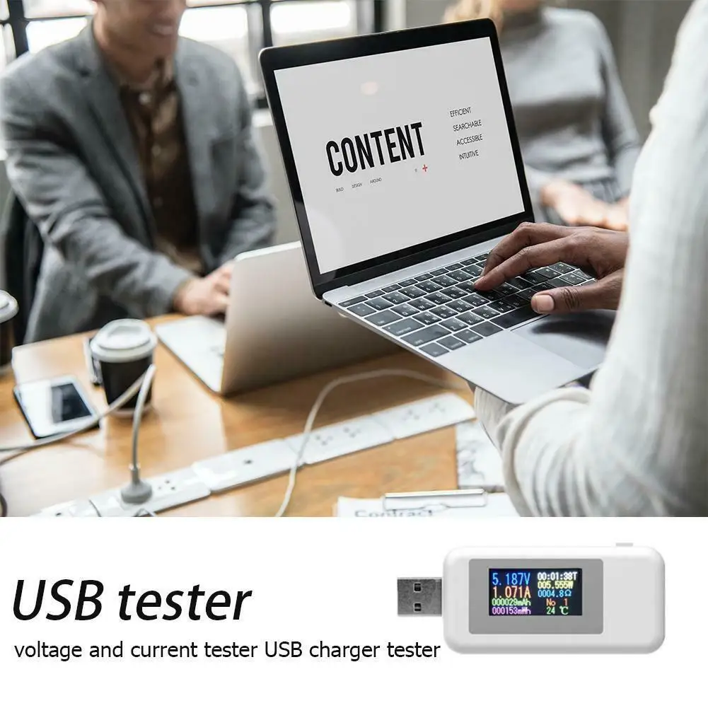 Group Vertical 10 в 1 ЖК-дисплей цифровой тестер USB ток Напряжение Зарядное устройство вольтметр Мощность детектор