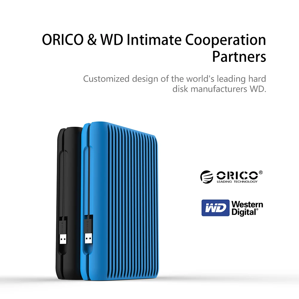  ORICO HDD 1/2/3/4 TB USB3.1 Gen2 TYPE-C 35 en 10Gbps discos duros externos de alta velocidad a prue