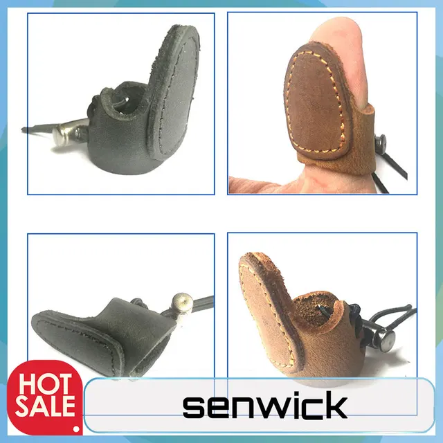 US $2.02 Hunting Archery Target Recurve Bowstring Finger Guard Bow String Protector Gear Outdoor shooting Co