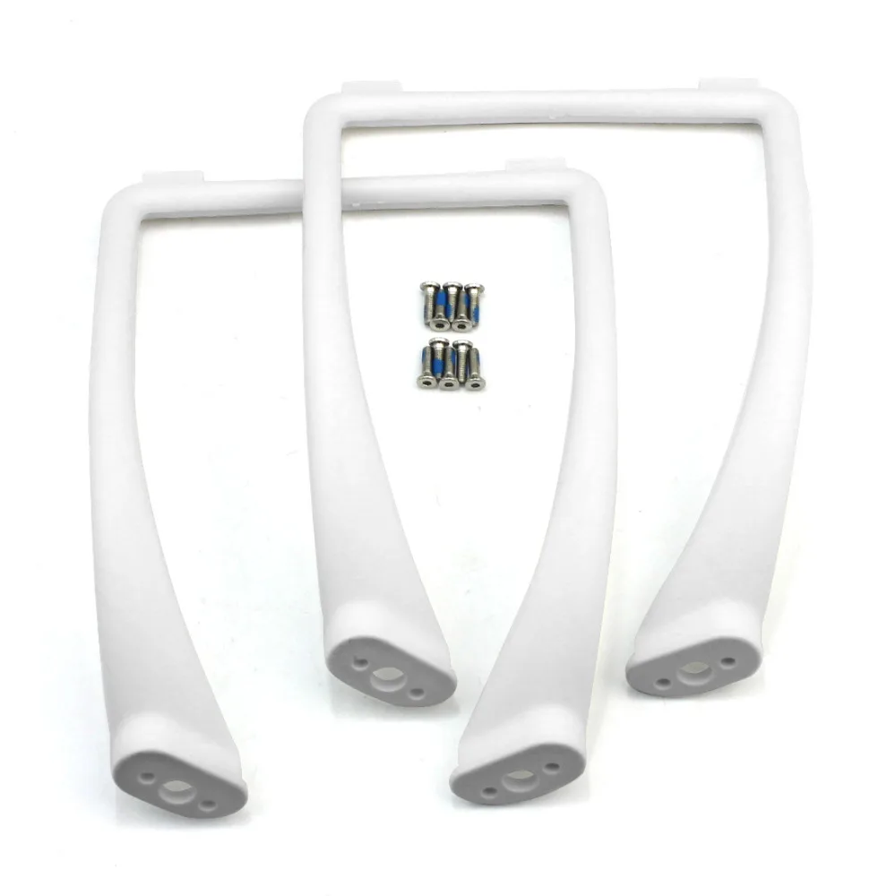 

F08022 Universal Heighten Broaden Tall Landing Gear Skid For Phantom 1 & 2 Quadcopter FPV White 2Pcs + FS