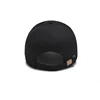 2022 Black Cap Solid Color Baseball Cap Snapback Caps Casquette Hats Fitted Casual Gorras Hip Hop Dad Hats For Men Women Unisex ► Photo 3/6