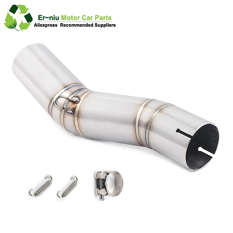

K7 GSXR 600 750 GSXR700 GSXR750 Motorcycle Exhaust Muffler Middle Link Pipe Full System Slip On For Suzuki GSX R600 R700 R750 K7
