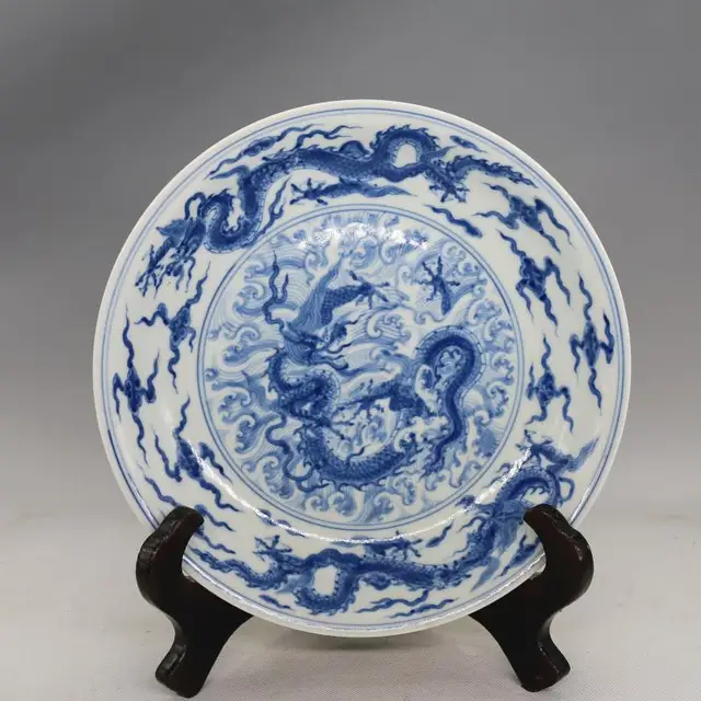 antique mingdynasty porcelain plate
