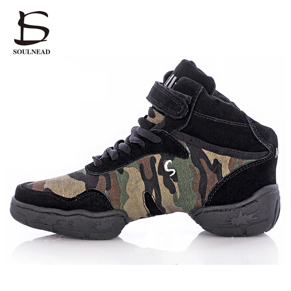 2018 High Quality Ladies Modern Jazz Dance Shoes Canvas Rubber Sole