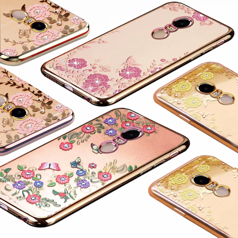 YonLinTan coque чехол для xiaomi redmi note 4x 4 x прозрачный розовый 3d чехлы телефонов мягкий