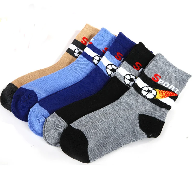 Children's Football Socks | Cotton Football Socks - 5 Pairs /1 Spring ...