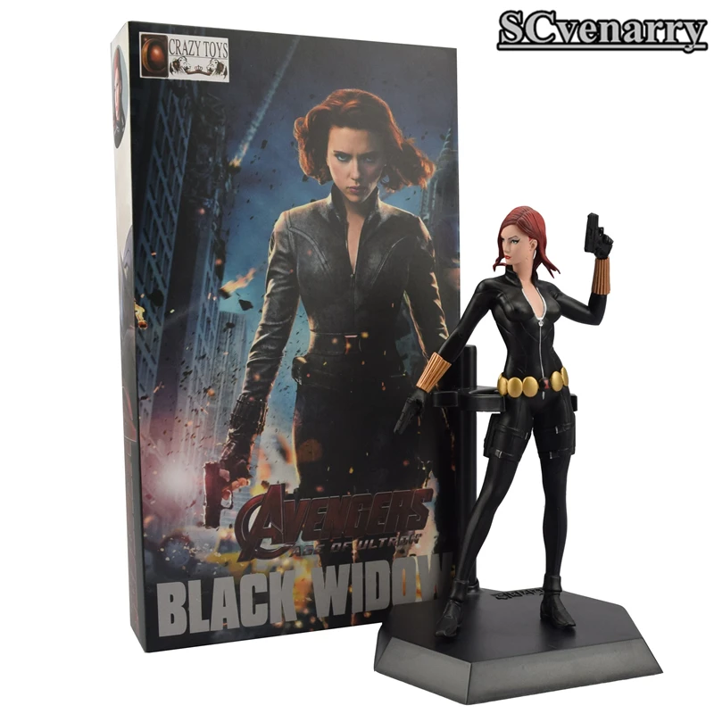 

Movie Avengers 2 Superhero Age of Ultron Iron Man Black Widow PVC Action Figure Collectible Toy 8.6" 22CM
