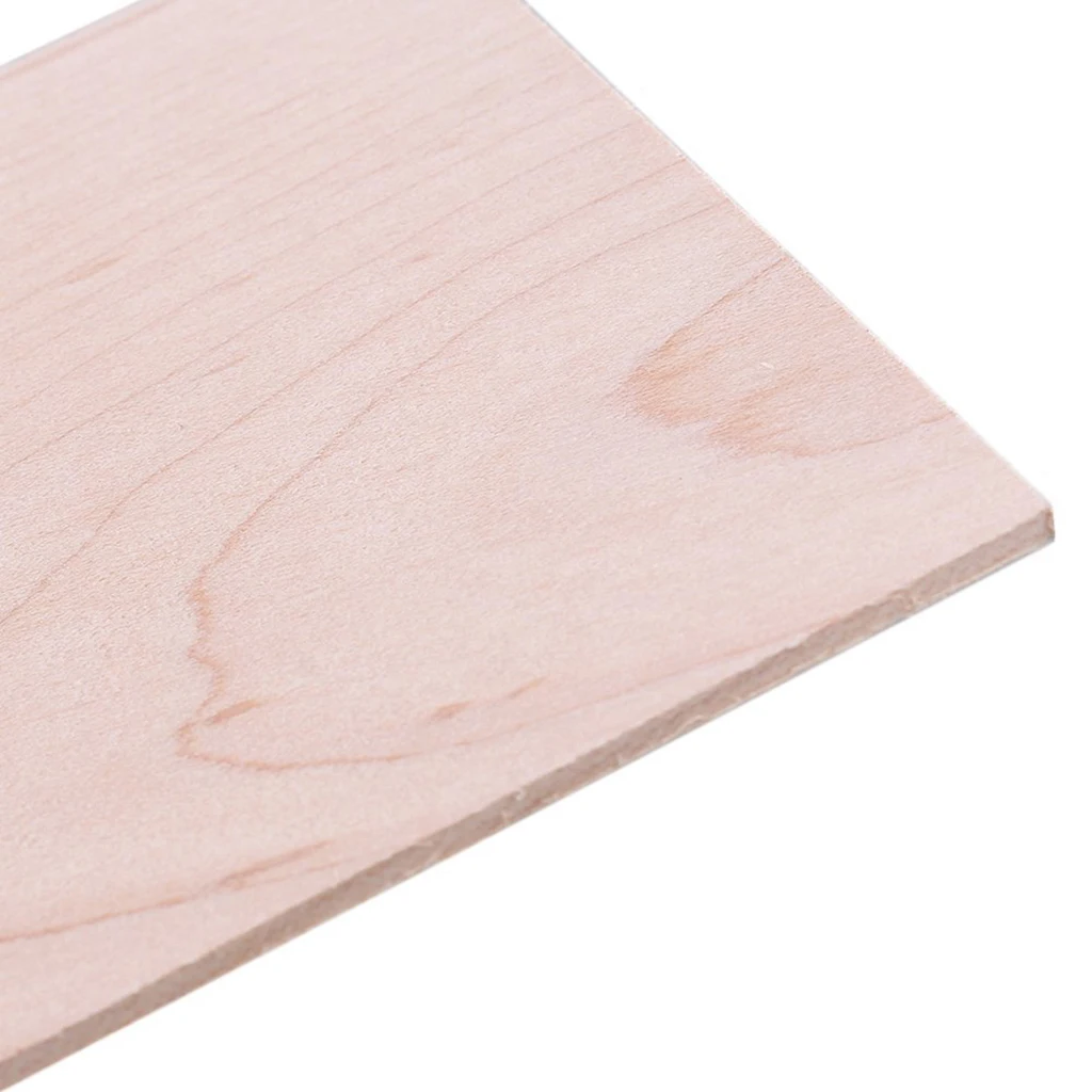 3Pc Maple Head Veneer Headplate Headstock Luthier Tonewood for Acoustic Classic Guitar Making